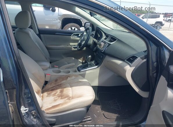 3N1AB7APXGL681366 2016 NISSAN SENTRA Navy Widok wnętrza z przodu