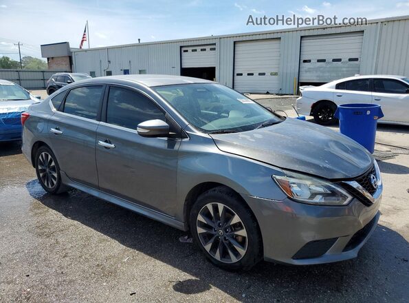 3N1AB7APXGY219179 2016 NISSAN SENTRA Gray Delantero derecho