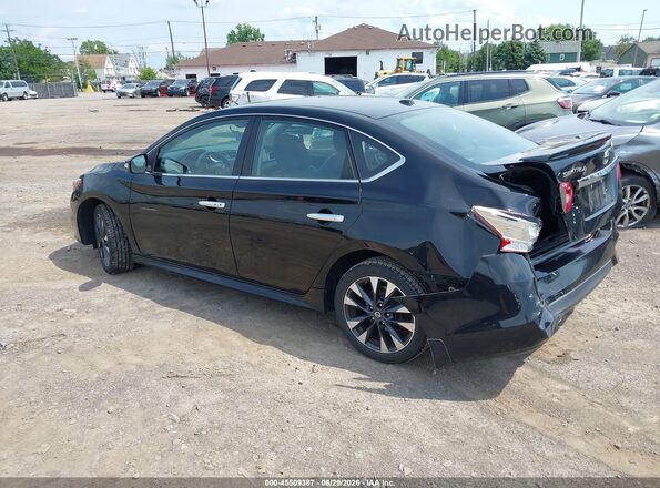 3N1AB7APXGY225483 2016 NISSAN SENTRA Black უკანა მარცხენა