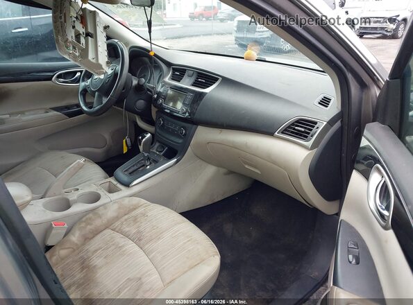 3N1AB7APXGY226830 2016 NISSAN SENTRA Beige წინა სალონის ხედი