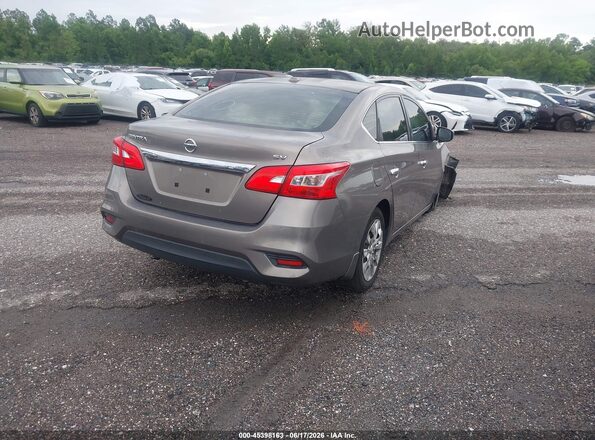3N1AB7APXGY226830 2016 NISSAN SENTRA Beige უკანა მარჯვენა