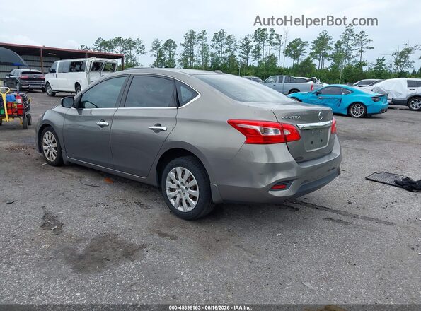 3N1AB7APXGY226830 2016 NISSAN SENTRA Beige უკანა მარცხენა
