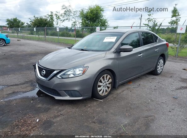 3N1AB7APXGY226830 2016 NISSAN SENTRA Beige წინა მარცხენა ხედი სამი მეოთხედიდან