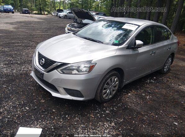 3N1AB7APXGY227234 2016 NISSAN SENTRA Silver Vista tres cuartos delantera izquierda