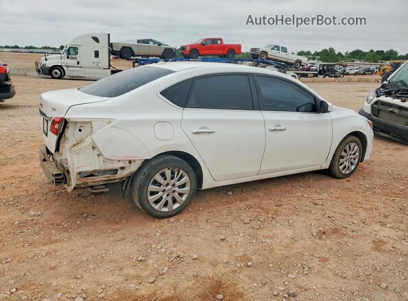 3N1AB7APXGY232420 2016 NISSAN SENTRA White Tył prawy