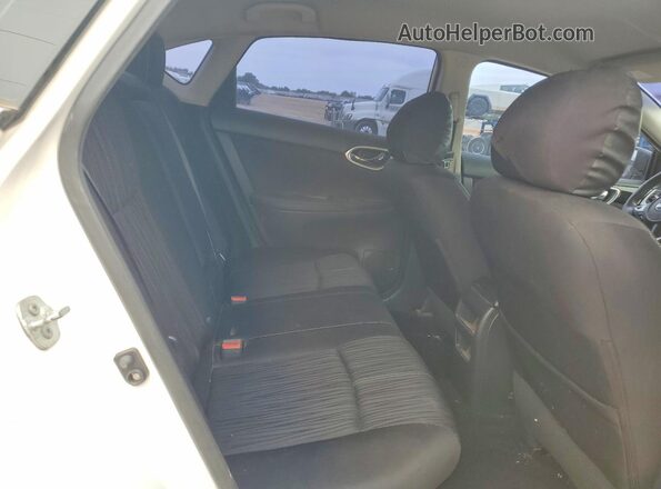 3N1AB7APXGY232420 2016 NISSAN SENTRA White Widok tylnych siedzeń