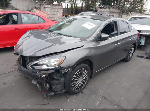 3N1AB7APXGY237388 2016 NISSAN SENTRA Gray Front left