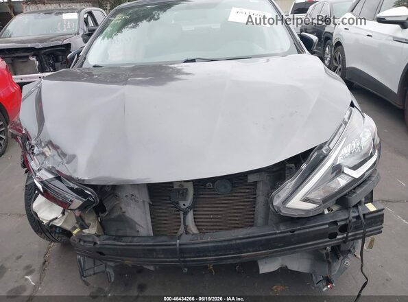 3N1AB7APXGY237388 2016 NISSAN SENTRA Gray Rear interior view