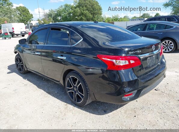 3N1AB7APXGY244342 2016 NISSAN SENTRA Black Հետևի ձախ