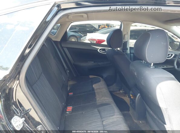 3N1AB7APXGY244342 2016 NISSAN SENTRA Black VIN կոդի պիտակի տեսք
