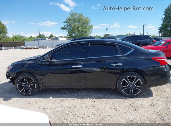 3N1AB7APXGY244342 2016 NISSAN SENTRA Black Սալոնի հետևի տեսք