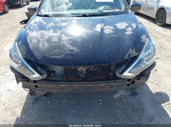 3N1AB7APXGY244342 2016 NISSAN SENTRA Black Առջևի վահանակի տեսք