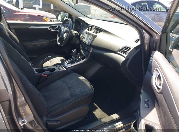 3N1AB7APXGY246785 2016 NISSAN SENTRA Gray Front interior view