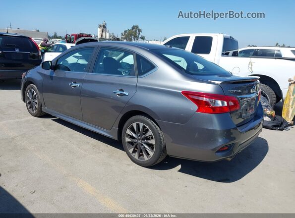 3N1AB7APXGY246785 2016 NISSAN SENTRA Gray Rear left