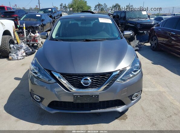 3N1AB7APXGY246785 2016 NISSAN SENTRA Gray Instrument cluster view