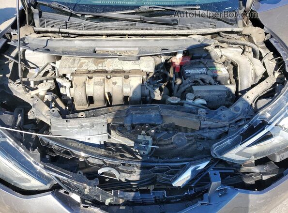3N1AB7APXGY269807 2016 NISSAN SENTRA Gray უკანა სალონის ხედი
