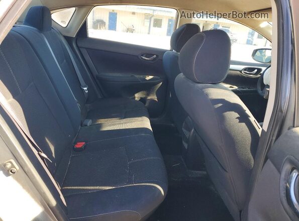3N1AB7APXGY269807 2016 NISSAN SENTRA Gray უკანა სავარძლების ხედი