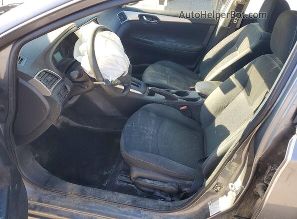 3N1AB7APXGY269807 2016 NISSAN SENTRA Gray წინა სალონის ხედი