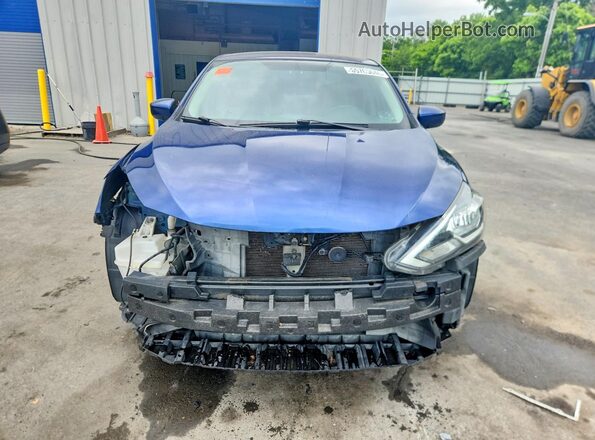 3N1AB7APXGY275719 2016 NISSAN SENTRA Blue Widok z przodu