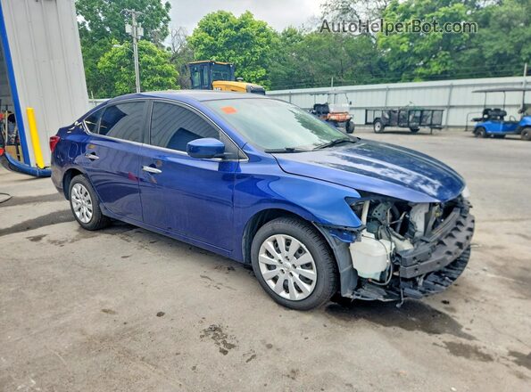3N1AB7APXGY275719 2016 NISSAN SENTRA Blue Przód prawy