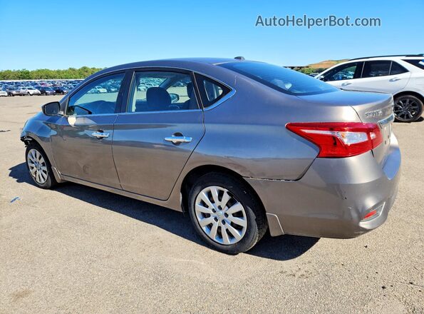 3N1AB7APXGY278670 2016 NISSAN SENTRA Gray Rear left