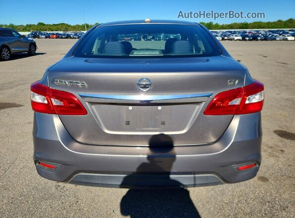 3N1AB7APXGY278670 2016 NISSAN SENTRA Gray Rear view