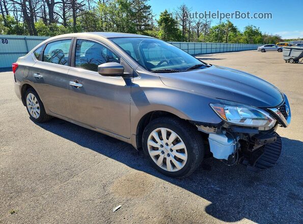 3N1AB7APXGY278670 2016 NISSAN SENTRA Gray Front right