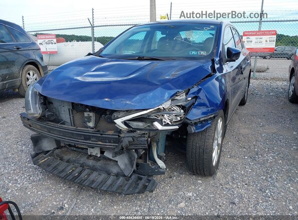3N1AB7APXGY283920 2016 NISSAN SENTRA Синий Вид спереди