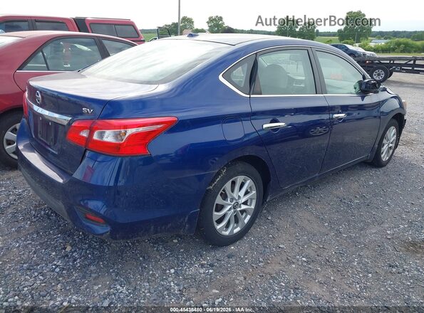3N1AB7APXGY283920 2016 NISSAN SENTRA Синий Задняя правая четверть