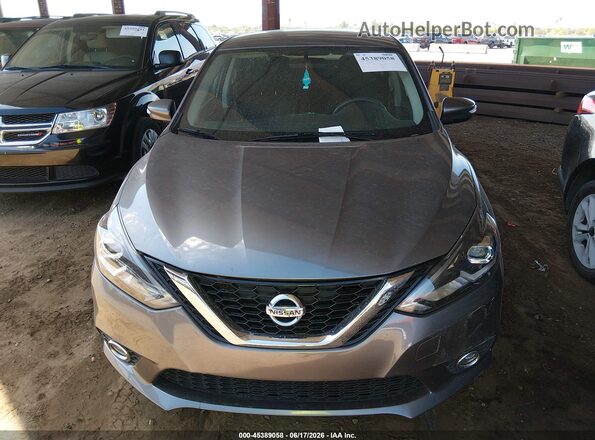 3N1AB7APXGY287319 2016 NISSAN SENTRA Gray Widok z przodu