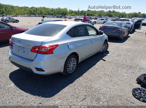 3N1AB7APXGY299891 2016 NISSAN SENTRA Серебряный Задняя правая четверть