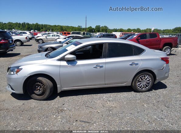 3N1AB7APXGY299891 2016 NISSAN SENTRA Серебряный Панорамный вид салона 360°