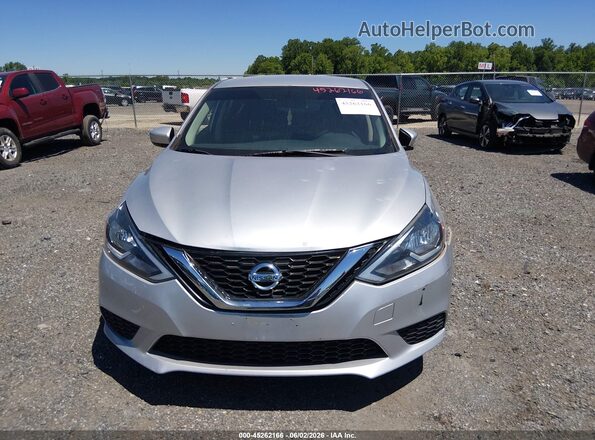 3N1AB7APXGY299891 2016 NISSAN SENTRA Серебряный Вид щитка приборов
