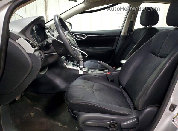 3N1AB7APXGY302174 2016 NISSAN SENTRA Silver Вид салону спереду
