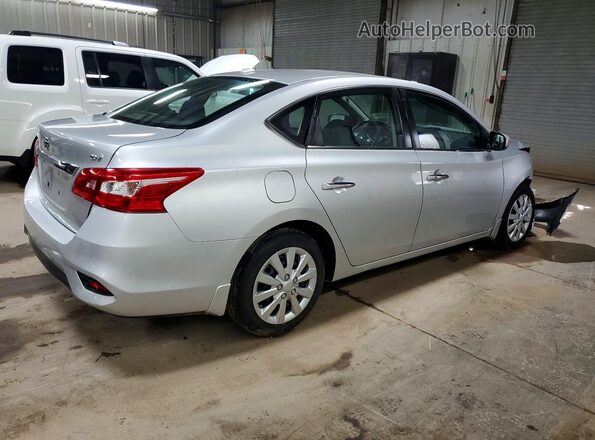 3N1AB7APXGY302174 2016 NISSAN SENTRA Silver Задня права чверть