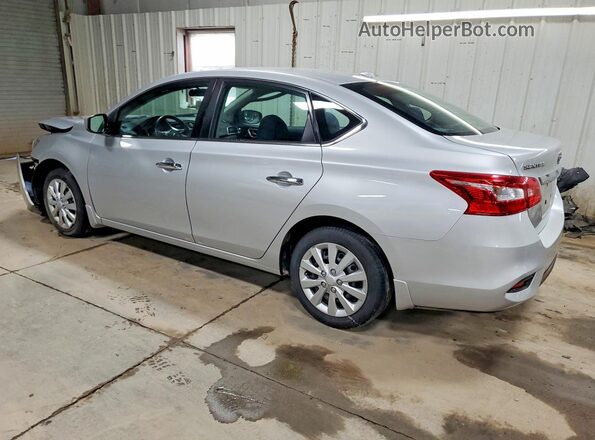 3N1AB7APXGY302174 2016 NISSAN SENTRA Silver Задня ліва чверть