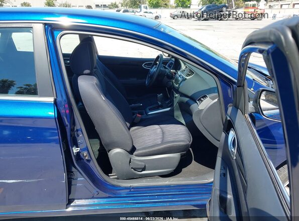 3N1AB7APXGY307391 2016 NISSAN SENTRA Blue წინა სალონის ხედი