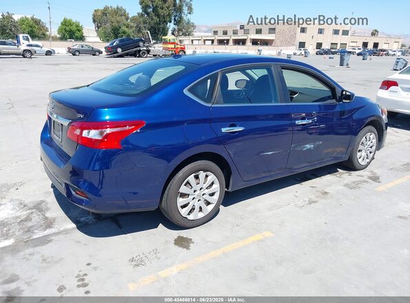 3N1AB7APXGY307391 2016 NISSAN SENTRA Blue უკანა მარჯვენა