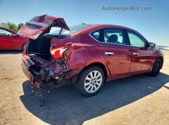 3N1AB7APXGY309206 2016 NISSAN SENTRA Red 