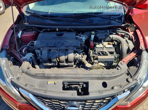 3N1AB7APXGY309206 2016 NISSAN SENTRA Red 