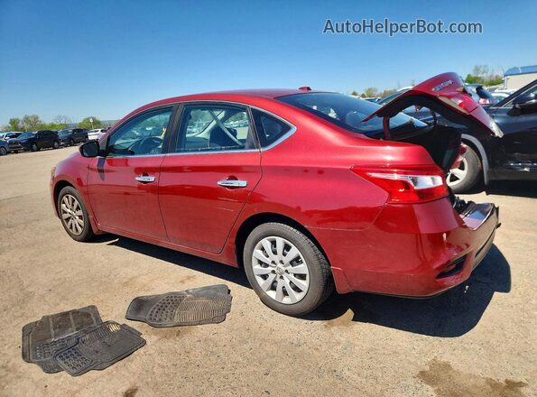 3N1AB7APXGY309206 2016 NISSAN SENTRA Red 