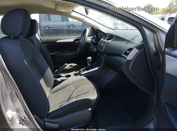 3N1AB7APXGY315216 2016 NISSAN SENTRA Серый Вид салона спереди