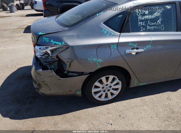 3N1AB7APXGY315216 2016 NISSAN SENTRA Серый Вид спереди