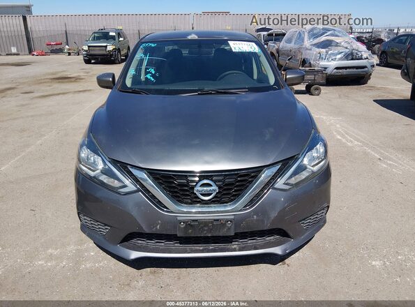 3N1AB7APXGY315216 2016 NISSAN SENTRA Серый Вид щитка приборов