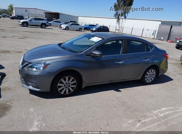 3N1AB7APXGY315216 2016 NISSAN SENTRA Серый Панорамный вид салона 360°