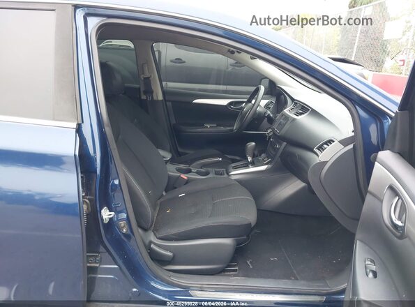 3N1AB7APXGY323848 2016 NISSAN SENTRA Blue Vista interior delantera
