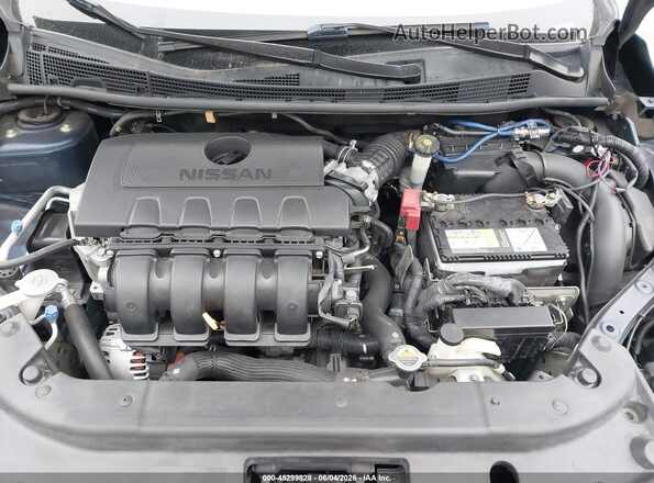 3N1AB7APXGY323848 2016 NISSAN SENTRA Blue Vista trasera