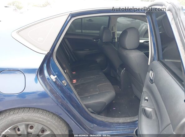 3N1AB7APXGY323848 2016 NISSAN SENTRA Blue Vista de la etiqueta del VIN