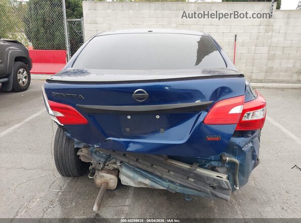 3N1AB7APXGY323848 2016 NISSAN SENTRA Blue 