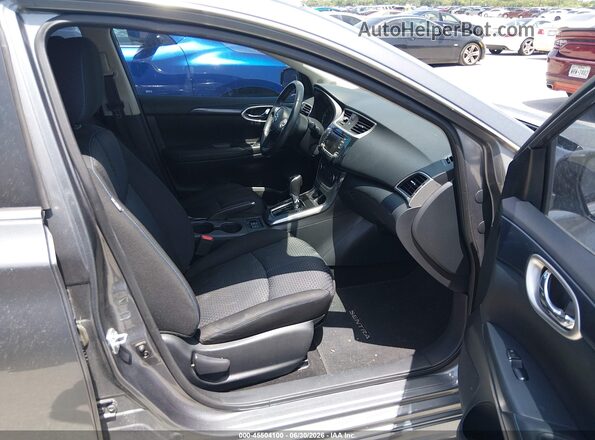3N1AB7APXGY333294 2016 NISSAN SENTRA Серый Вид салона спереди